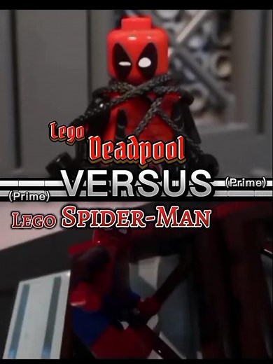 (Flapjack Films)Lego Deadpool VS (Edbound) Lego Spider-Man