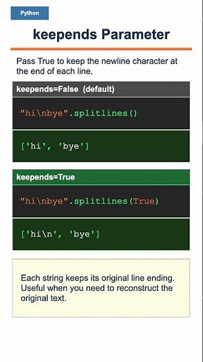 Python splitlines() Explained#python #shorts #pythonstrings #pythonstring #pythonprogramming #coding