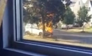 WATCH: Video Captures Car Exploding On N.J. Street
