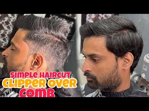 Clipper Over Comb kaise Kare | Simple Haircut Step By Step | Sahil Barber