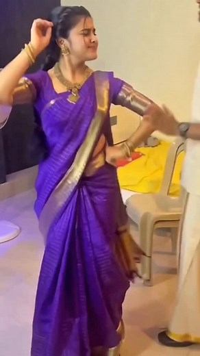 9884887217 💜🤎 Book wtsapp #shalini#raaji#saree#pandiyanstorespromo#serial#love#feed#shortvideo#shorts#collection#Uk | Trendy sarees and chudi tops