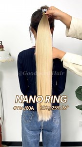 🌟 Get ready to shine with our stunning Nano Ring Hair Extensions in Color #T9A/60A! At a fabulous 28 inches, these extensions are perfect for adding length and a vibrant touch to your look. 💬 Have any questions about these beauties? Drop them below, and let’s chat! === #NanoRingExtensions #HairExtensions #HairTransformation #HairGoals #LongHairDontCare #BeautyInspo #HairInspo #GlamHair #HairStyling #HairTutorial #InstaHair #HairCommunity #HairMagic #HairLove | Goodyardhair
