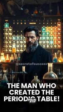 Dmitri Mendeleev – The Man Who Created The Periodic Table