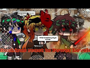 Hashiras react to Power Levels (kny/demon slayer)by•Boba Gacha•