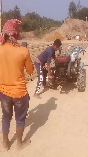 Interacting with a Tractor: Outdoor Adventures Uncovered
