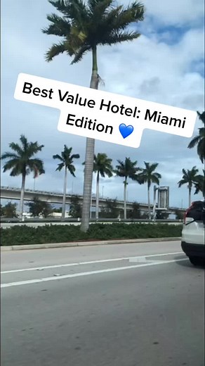 BEST VALUE HOTEL MIAMI BEACH EDITION!! #yellow #travel #miami #miamibeach #fyp #luxury #stay #review #YouGotThis #fountainbleau #grandbeach #nobu