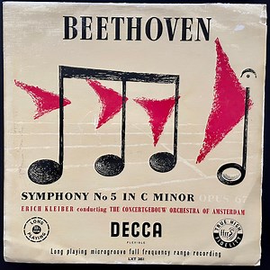 Beethoven, Erich Kleiber, Concertgebouw-Orchester, Amsterdam - Symphonie No. 5 In C Minor Opus 67