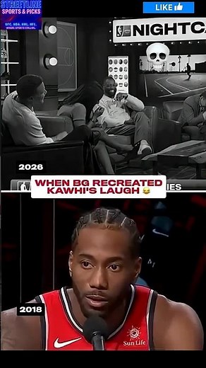 Blake Griffin Nails Kawhi's ICONIC Laugh 🤣 #funny #nba