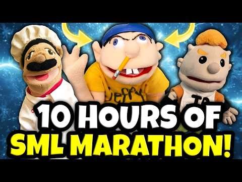 *10 HOURS* OF SML MARATHON! (FUNNIEST JEFFY VIDEOS)
