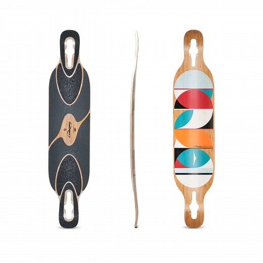 Dervish Sama | Drop-Through Longboard Skateboard | Loaded Boards
