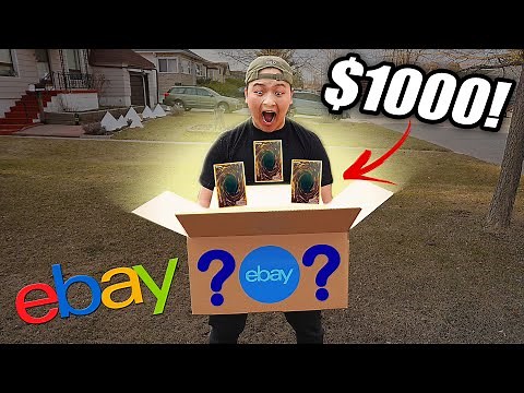 UNBOXING A $1000 EBAY YU-GI-OH! MYSTERY BOX! (OMG GHOST RARE!?)