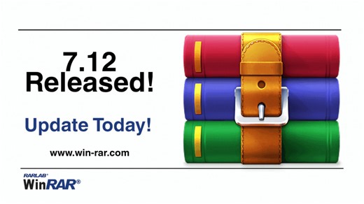 9.1K views · 117 reactions | WinRAR 7.12 has just been released! UPDATE NOW! | WinRAR | Facebook