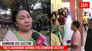 TMC-ni candidate Ma Sadiarani M. Sangma chena ka·donga #news #garonews #hubnews #meghalaya #gambegre #tmc | NE Media Hub