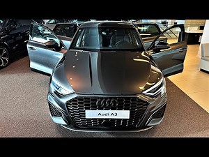 2023 Audi A3 S-line Sportback - Interior and Exterior Visual Review