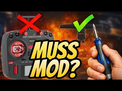 Radiomaster Boxer Antennen Mod 🔧 | Faltbare Antenne einbauen (ELRS FPV Tutorial)