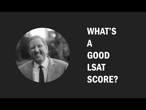What's a good LSAT score?