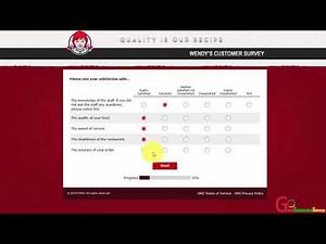 Wendy's Customer Satisfaction Survey on www.talktowendys.com