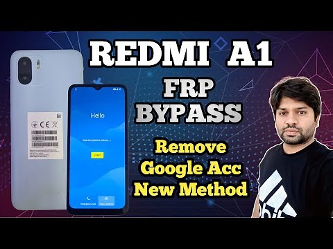 Redmi A1 Frp Bypass | Xiaomi Redmi 22073 Remove Google Account | Za Mobile Tech
