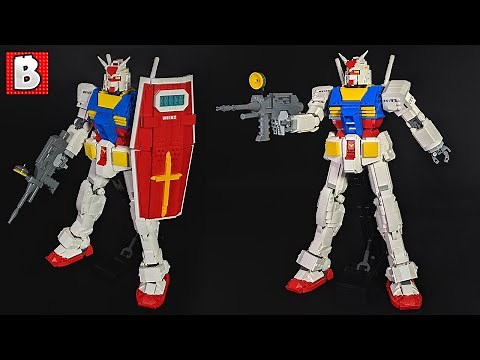 The Ultimate LEGO Gundam! RX-78-2 Minifigure Scale Custom Build