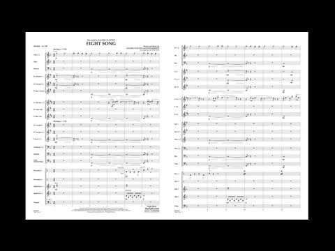 Fight Song arranged by Jay Bocook