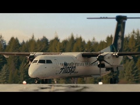 2018 Horizon Air Bombardier Q400 Incident - Animation