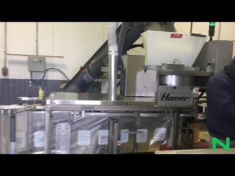 nVenia Hamer Brand Model 525 Ice Bagging Machine