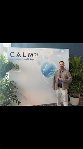 Practicing cellular/integrative medicine is a continuous educational process that I love! This weekend it brought me to the 2nd annual Clinical Application of Longevity Medicine (CALM) in Fort Lauderdale, Florida. @Leonard Pastrana