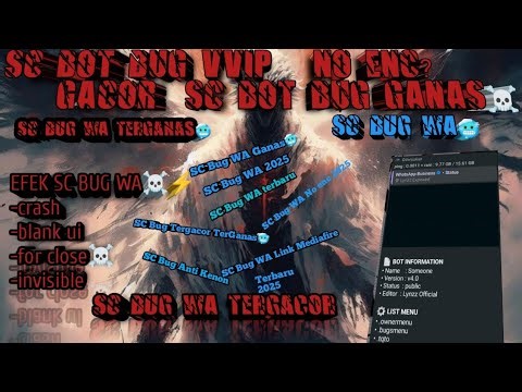 🛑[2025] SC BUG WHATSAPP TERBARU SOMEONE V4 GANAS|TEMBUS BETA|AUTO CRASH PERMANEN