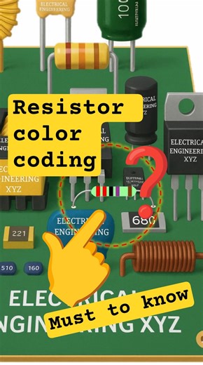 Fast Resistor Color Code Decoding RED RED BLACK VIOLET BROWN