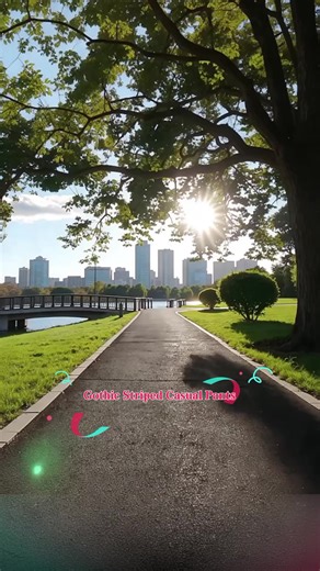 Gothic Style Striped Sport Pants for Men & Women, Loose Fit Straight Leg Casual Long Pants, All Season Comfortable Gym Wear Women's Urban Style Outfit - Daily Wear, Athletic & Casual Daily Wear & Street Style Casual, Stylish, Unique On-Trend & Youthful #leggings #mensgymwear #womensactivewear #gymoutfits #flatteringtracksuit #loungewearoutfit #mensjoggers #menssportswearstyle #sweatpantshoodie #pjbottoms