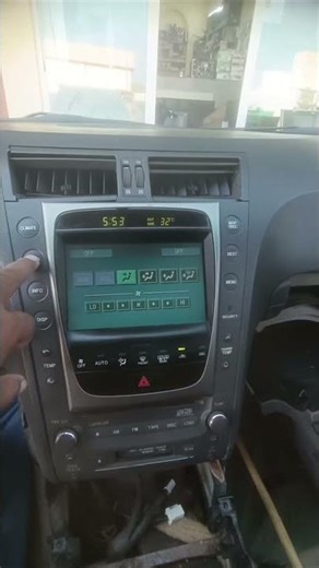 lexus gs300 2006 dark lcd repair #audioequipment #