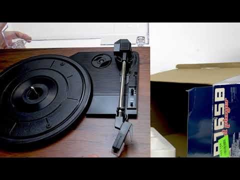 Fenton RP165 Unboxing - Déballage et premières impressions du tourne-disque compact Bluetooth