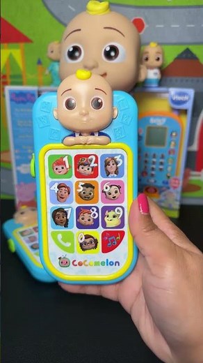 Cute Phone Buttons with Fun Sounds #cocomelon #jj