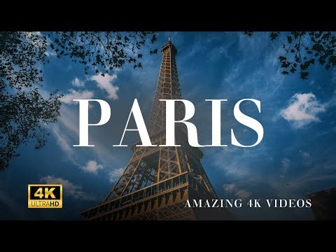Paris 4K | Stunning Cityscapes, Eiffel Tower & Iconic Landmarks