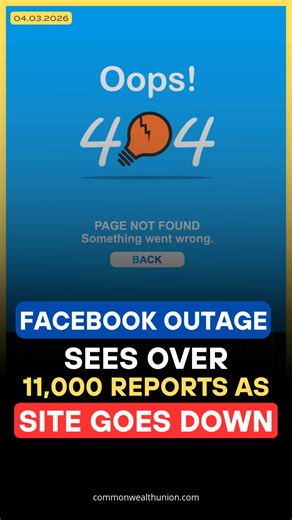 📉 Facebook Outage Reports Spike as Users Report Technical Issues! Facebook experienced widespread technical issues on Tuesday, with more than 11,000 outage reports logged on Downdetector, according to Meta’s status page and user reports. The majority of problems were related to the Facebook website not loading, while others included login difficulties and disruptions to Ads Manager tools. Instagram also saw a brief surge in problem reports during the outage, which began Tuesday afternoon before
