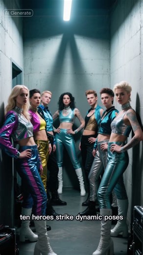 80s pop energy soviet neon backstage artist rockstar