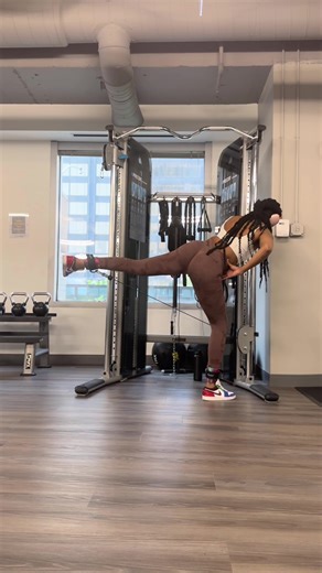 Cable Kickback with External Rotation for Glute Growth