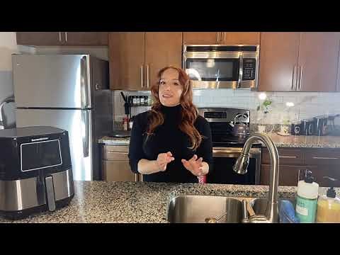 Bonsenkitchen 6 Quart Air Fryer with 7 Presets, Precise Temperature Control Oilless Cooker