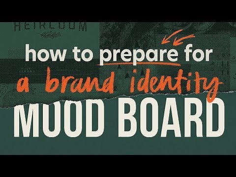 How to Prepare for a Brand Identity Mood Board