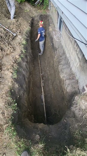 replacing main sewer line #plumbing