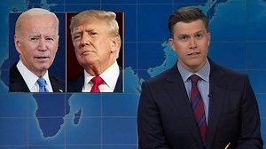 ‘SNL’s Weekend Update Calls Joe Biden Vs Donald Trump Election Run “Elder Abuse” & Likens Bout To ‘Bumfights’