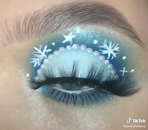 WINTER EYESHADOW MAKEUP LOOK ❄️⛄ | Tutorial Makeup dan Fashion