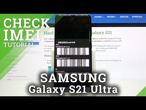 How to Check IMEI in SAMSUNG Galaxy S21 | Find Serial Number and IMEI Info