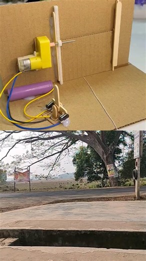 DIY Automatic Sliding Door System | DC Motor se Chalne Wala Smart Gate Model |#diy