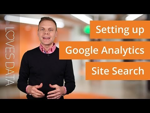 Setting up Google Analytics Site Search