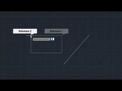 AutoCAD Rotate with Point or Angle