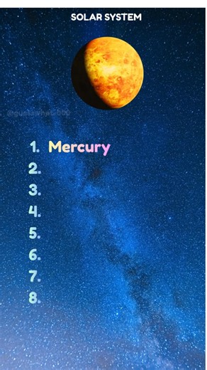 Can You Name All 8 Planets? 🌍🪐 | Solar System Quiz #shorts