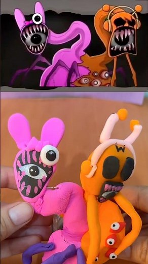 SPRUNKi OREN AND PINKI HORROR PHASE #sprunki #sprunkiincredibox #shorts