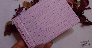 Prepara tu propia agenda con encuadernación japonesa