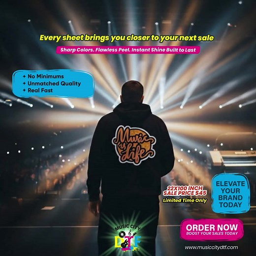  Music City DTF is now in Nashville!  Don’t miss our grand opening print deals! ✅ No minimum order ✅  High-quality DTF prints ✅ ⏱️ Same-day production & fast shipping  Order now  www.musiccitydtf.com | Music City Dtf | Facebook